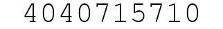 Number 4040715710.