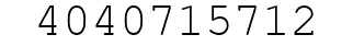 Number 4040715712.