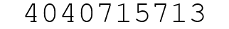 Number 4040715713.