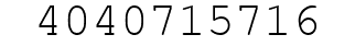 Number 4040715716.