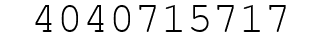 Number 4040715717.