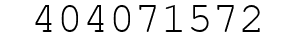 Number 404071572.