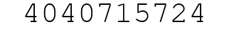 Number 4040715724.