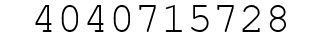 Number 4040715728.