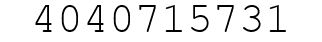 Number 4040715731.