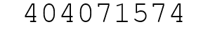 Number 404071574.