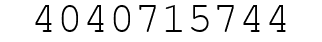 Number 4040715744.