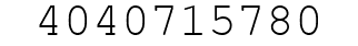 Number 4040715780.