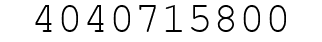 Number 4040715800.