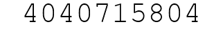 Number 4040715804.