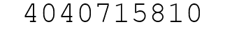 Number 4040715810.