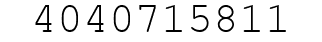 Number 4040715811.