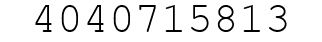 Number 4040715813.