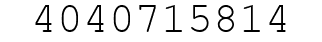 Number 4040715814.