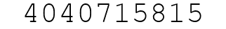Number 4040715815.