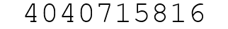 Number 4040715816.