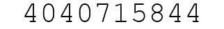 Number 4040715844.