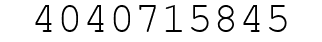 Number 4040715845.