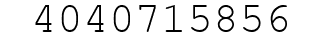 Number 4040715856.