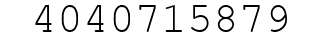 Number 4040715879.