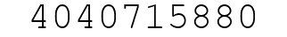 Number 4040715880.