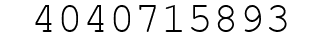 Number 4040715893.