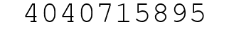 Number 4040715895.
