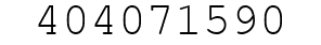 Number 404071590.