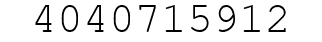 Number 4040715912.