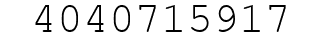Number 4040715917.