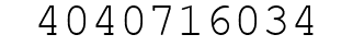 Number 4040716034.