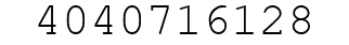 Number 4040716128.