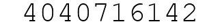 Number 4040716142.