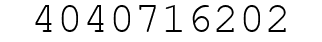 Number 4040716202.