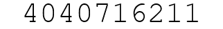 Number 4040716211.