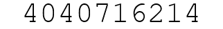 Number 4040716214.