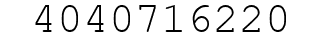 Number 4040716220.