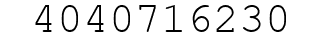 Number 4040716230.