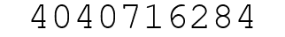Number 4040716284.