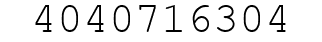 Number 4040716304.