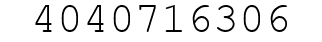 Number 4040716306.