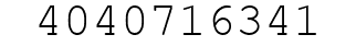 Number 4040716341.