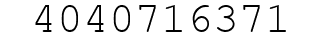 Number 4040716371.