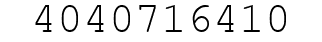 Number 4040716410.