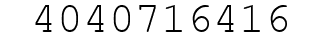 Number 4040716416.