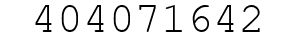 Number 404071642.