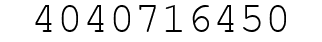 Number 4040716450.