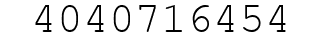 Number 4040716454.