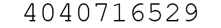 Number 4040716529.
