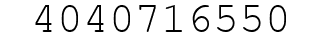 Number 4040716550.